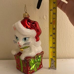 Christopher Radko “Cute as a Kitten” Ornament